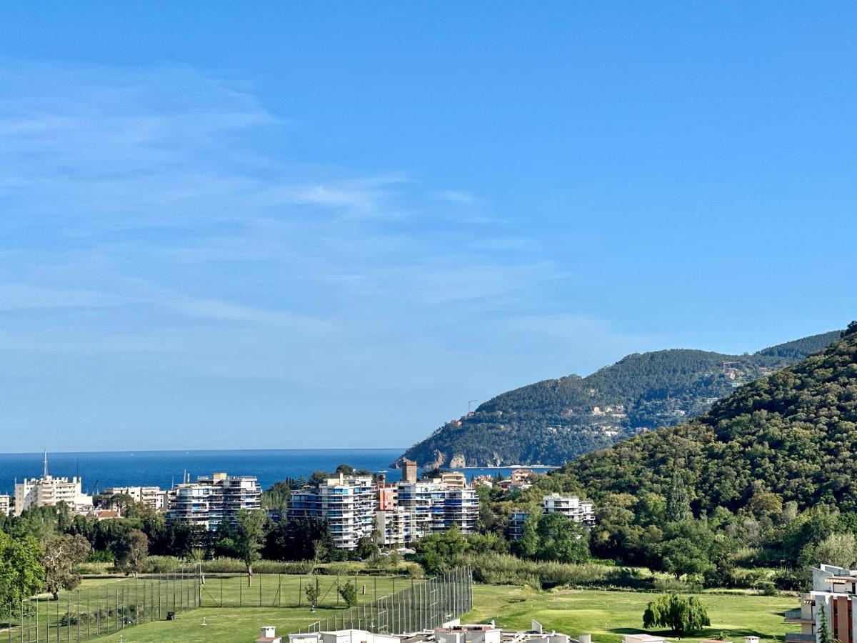 My Resid Appart Cannes Marina Vue Mer Мандельё-ла-Напуль Экстерьер фото